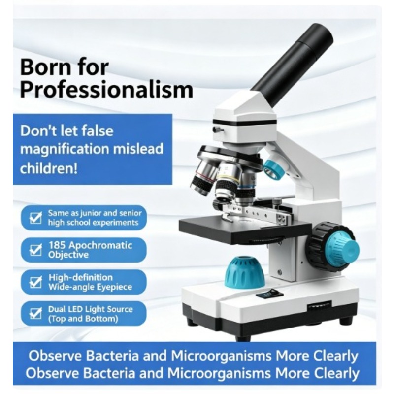 Education Kids Definition - Kids Biological Microscope 2000X Portable High