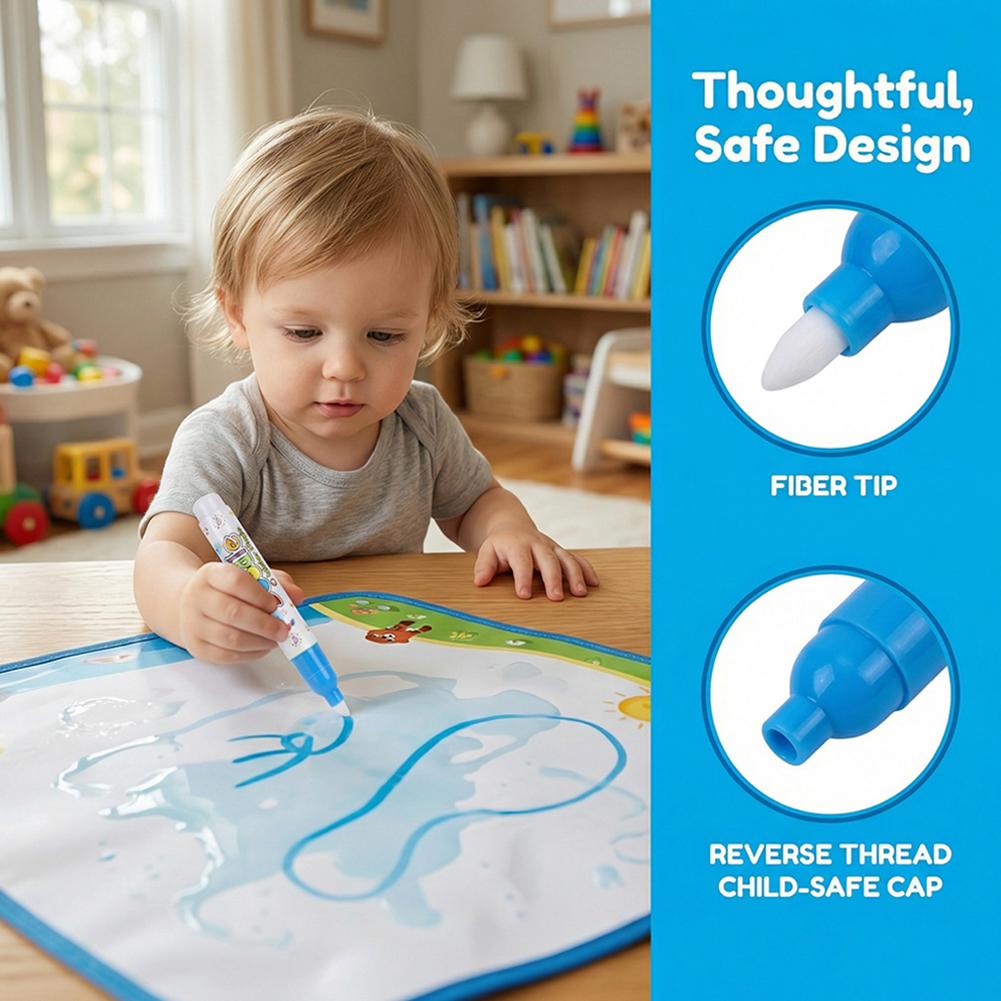 Kids Education Tips - Magic Water Paintbrush for Kids Clear