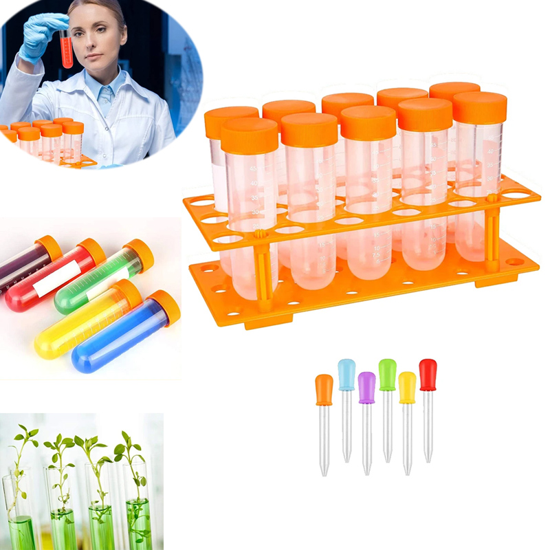 Kids Education Youtube - Kids Plastic Test Tubes Droppers Learning