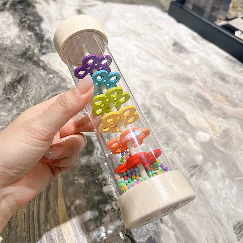 Rain Sound Tube Simulator Toy  - Kids Education Youtube ulasan dan harga
