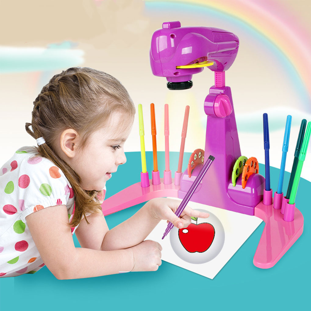 Educational Kids Drawing Table - Drawing Projector Kids ulasan dan harga