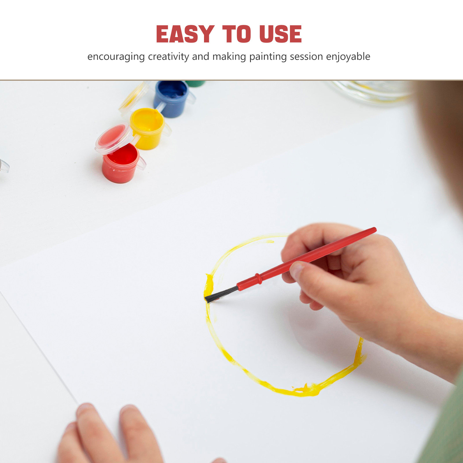 200Pcs Kids Detail Paint Brush - Kids Education Tips ulasan dan harga
