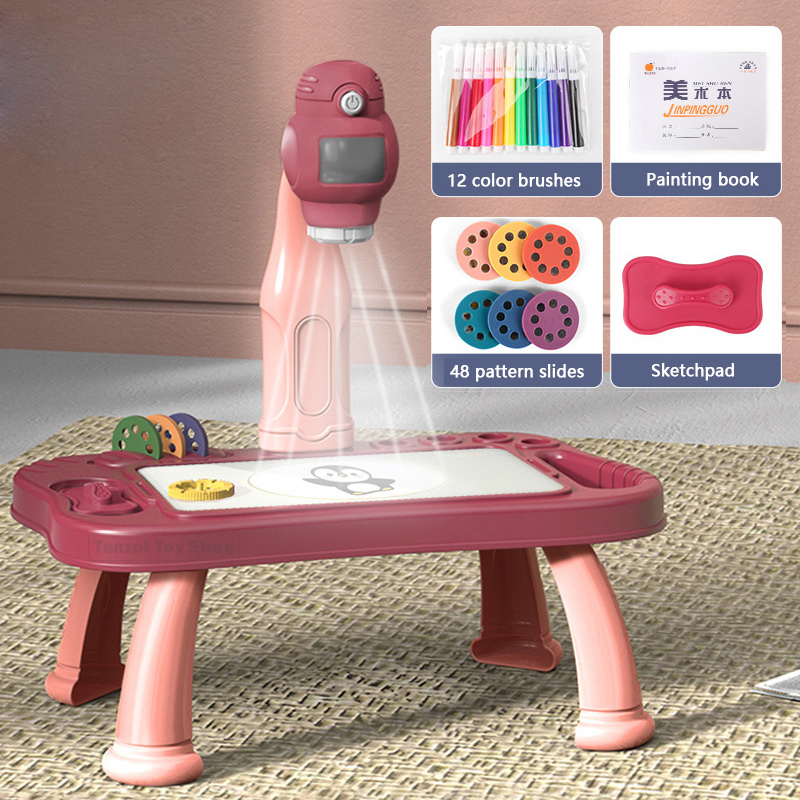 Children Led Projector Art Dra - Drawing Projector Kids ulasan dan harga