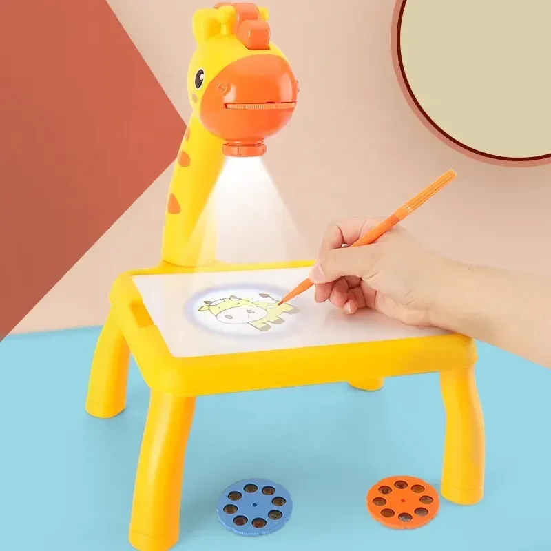 LED Projector Board Giraffe Ha - Drawing Projector Kids ulasan dan harga
