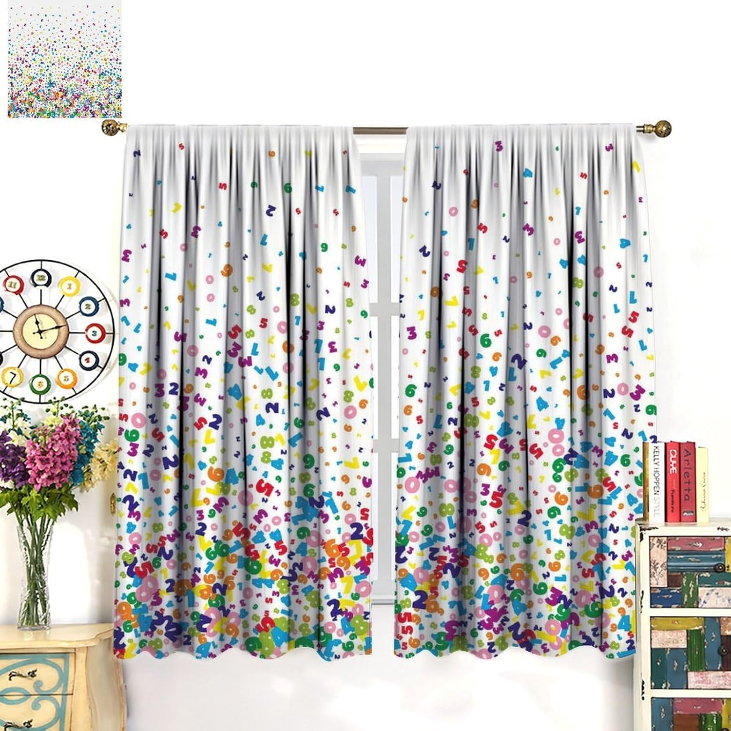Colorful Patterned Nursery Edu - Kids Education Youtube ulasan dan harga