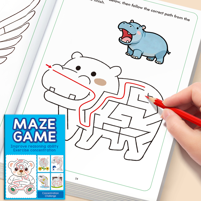 Maze Fun Drawing Book for Kids - Education Kids Definition ulasan dan harga